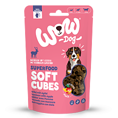 WOW Soft Cubes Hert met Appel 150 g