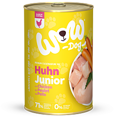 WOW Wet Dog Food Junior Chicken