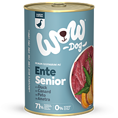 WOW Wet Dog Food Senior Duck