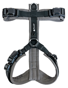 Petlando Magnetech Harness Y-comfort L Anthracite & Black