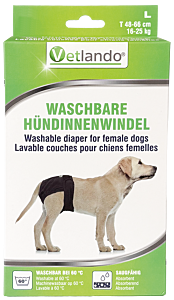 Vetlando Washable Diaper for Female Dogs L