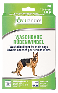 Vetlando Washable Diaper for Male Dogs M