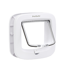 Petsafe Kattenluik met 4  Sluitposities Wit 21,9 x 21,9 cm
