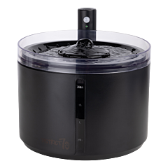 District 70 Draadloze Drinkfontein Flow 2,2 l Zwart