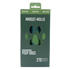 Margot-Mollie Compostable Poo Bags 270 pieces