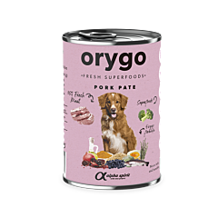 Orygo Nat Hondenvoer Adult Varken met Broccoli 400 g