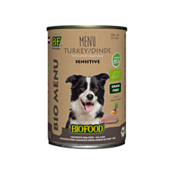Biofood Bio Nat Hondenvoer Sensitive Kalkoen 400 g