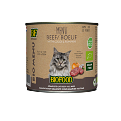 Biofood Bio Nat Kattenvoer Vlo & Teek Rund 200 g
