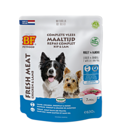 Biofood Wet Dog Food Fresh Meat Chicken with Lamb 7 x 90 g
