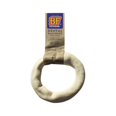 Biofood Kauwbot Dental Ring 100% Runderrawhide Small