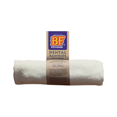 Biofood Dental Bone Dog Chew Rol 100% Beef Rawhide Medium