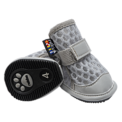 RukkaPets Hondenschoenen Zomer Grijs Maat 1