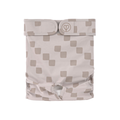 Palopa Glan Washable Diaper Dogs Checkboard Taupe S