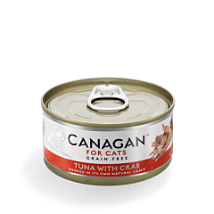 Canagan Wet Cat Food Tuna with Crab 75 g