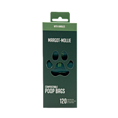 Margot-Mollie Compostable Poo Bags 120 pieces
