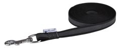 Petlando Trainingslijn met Rubber 5 m x 20 mm Zwart