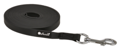 Petlando Trekking Training Leash 10 m x 15 mm Black