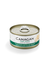 Canagan Nat Kattenvoer Kip met Zeebaars 75 g