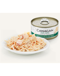 Canagan Wet Cat Food Chicken with Seabass 75 g