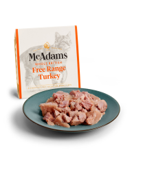 McAdams Wet Cat Food Free Range Turkey 100 g