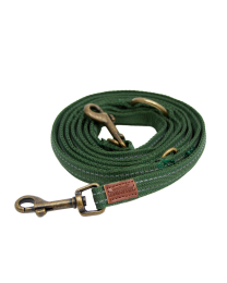 Great&Small Country Leiband Hond Groen 2,3 m