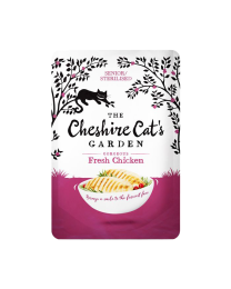 Cheshire Cat's Garden Nat Kattenvoer Senior/Sterilised Kip 85 g