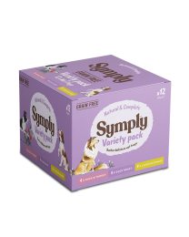 Symply Nat Hondenvoer Voordeelpack Graanvrij 12 x 395 g