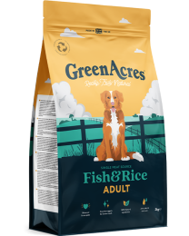 GreenAcres Hondenbrokken Adult Vis & Rijst