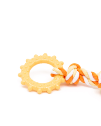 Little&Lively Puppy Toy Sun Ring with Jersey Rope 18 cm