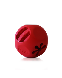 Frogg Dog Toy Bobbly Ball Chew Treat Red