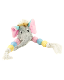 Little&Lively Puppyspeelgoed Olifant met Ballen & Touw 10 cm