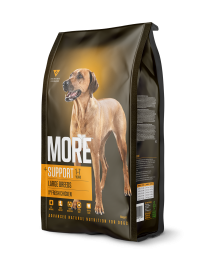 More +Support Hondenbrokken Adult Large Breed Kip