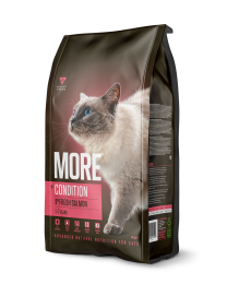 More +Condition Kattenbrokken Adult Zalm