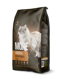 More +Hairball Kattenbrokken Adult Kip