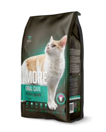 More +Oral Care Kattenbrokken Adult Kip