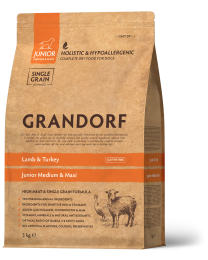 Grandorf Dry Dog Food Junior Lamb & Turkey