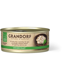 Grandorf Nat Kattenvoer Kippenborst 70 g