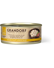 Grandorf Nat Kattenvoer Kipilet met Eend 70 g