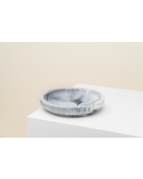 Pino Classic Cat Bowl Marble Dolphin Grey S 18 cm