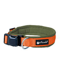 Petlando Magnetech Collar Olive & Orange