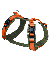 Petlando Magnetech Harness Y-comfort Olive & Orange