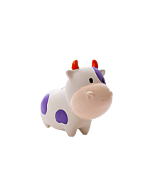 Great & Small Dog Toy Lets Play Latex Grunting Little Cow 12 x 6 cm