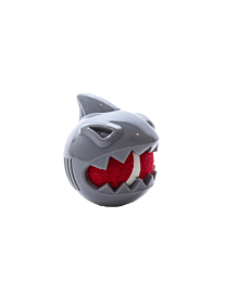 Great & Small Dog Toy Stay Wild Shark with Tennis Ball 9 x 8 x 7 cm