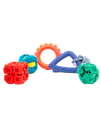 Frubba Hondenspeelgoed Snack Hexagon 7,2 cm
