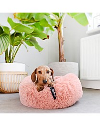 District70 Donut Hondenmand Fuzz Roze