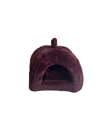 51DN Cat House Supersoft Aubergine 40 x 40 x 36 cm