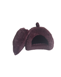 51DN Cat House Supersoft Aubergine 40 x 40 x 36 cm
