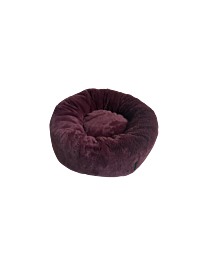 51DN Donut for Cats Supersoft Aubergine 50 x 50 x 17 cm