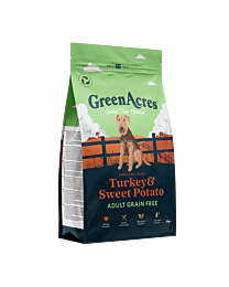 GreenAcres Hondenbrokken Adult Graanvrij Kalkoen