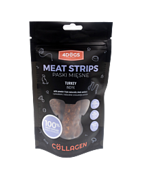 4Dogs Vleesrepen Kalkoen met Hertengewei 100g